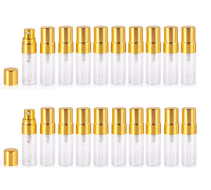 Wholesale 100pcs Empty 2ml/3ml/5ml/<b>10ml</b> Glass Perfume Test <b>Bottles</b> with Screw Cap Customized Printing Recyclable - Product Image 3
