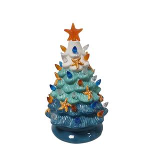 Resin Starfish Decorative Luminous <b>Tree</b> <b>LED</b> Desktop Craft Marine Life Ceramic <b>Tree</b> Bedside Night Light Plug In Switch Control - Product Image 5