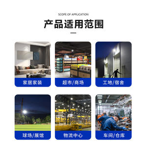 Bombilla LED de cristal E7, lámpara blanca de ahorro de energía, iluminación doméstica integrada de tres colores - Product Image 2