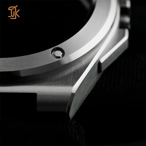 Boîtier de montre hexagonal <span class=keywords><strong>personnalisé</strong></span> NH35 en acier inoxydable 316L, boîtier de montre NH36, polissage avancé, étanche, couvercle de barillet de montre - Product Image 2