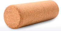 Rouleau de massage en liège écologique haute densité LEECORK avec logo personnalisé, taille 50x150mm, pour soulager les douleurs musculaires du dos et l'utilisation du yoga