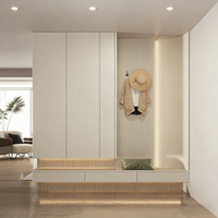 Mueble de Entrada Simple, Organizador Práctico, Material Ecológico