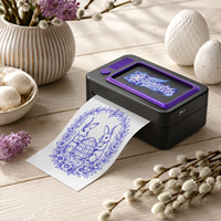 Printer Pola Tato Nirkabel Genggam Isi Ulang Kompak Xprinter MP03 80mm untuk Hadiah Liburan