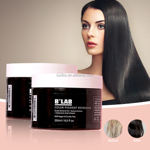 Crema para teñir el cabello para depositar color, acondicionador vegano y libre de crueldad para tinte semipermanente, pigmento de color - Product Image 6