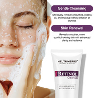 Nettoyant visage anti-rides au rétinol Neutriherbs Private Label, nettoyage en profondeur doux
