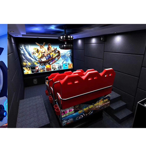 Cinéma sur rail dynamique 5D 7D 9D, expérience immersive de réalité virtuelle avec plateforme de mouvement pour 15 à 20 passagers, jeu de réalité virtuelle - Product Image 4