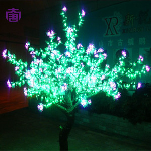 Luz LED Decorativa con Forma de Árbol de Flores de Lila, IP65 Impermeable, Control Remoto por WiFi y Aplicación, para Iluminación de Jardines y Caminos Exteriores - Product Image 3