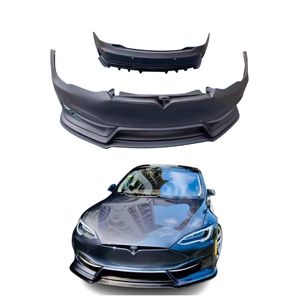 Runde กันชนหลังรถยนต์แบบใหม่กันชนรถยนต์แบบเก่ากันชนสำหรับเทสลารุ่น S อะไหล่รถยนต์ - Product Image 1