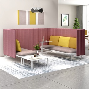 Precio de Fábrica al por Mayor: Conjunto de Sofás Modernos para Oficina en Casa, Cabina Telefónica Insonorizada para Oficina, Sala de Reuniones Tipo Pod - Product Image 3