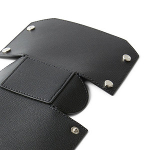 Cylindrical PU leather pen holder, desktop <b>storage</b> box for <b>remote</b> <b>controls</b>, stationery <b>storage</b> bucket, creative vase container. - Product Image 3