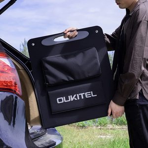 OUKITEL แผงโซลาร์พับได้ กันน้ำ IP68 พกพาสะดวก กำลังไฟ 200W 400W สำหรับสถานีไฟฟ้าพกพา - Product Image 4