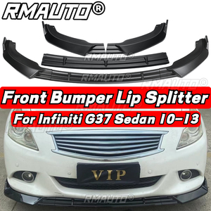 G37 G25 Front Lip Bumper Splitter Spoiler Lip Bumper <b>Diffuser</b> Guard Body Kit for Infiniti G25 G37 2004-2013 <b>Car</b> Accessories - Product Image 1