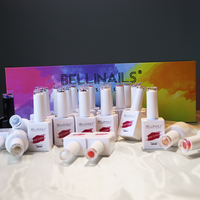 Boules de vernis à ongles Gel UV Semi-Permanent, pour manucure, paillettes colorées, tremper, Nail Art, 15ML