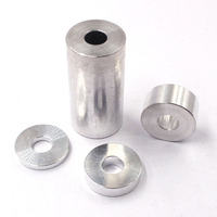 Bague d'espacement usinée CNC sur mesure en acier inoxydable, laiton, aluminium – Bague de fixation résistante à l'usure