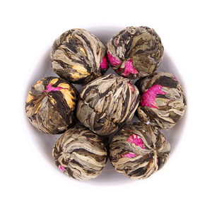 wholesale Blooming Tea Ball 500g Green Tea With Flower Petals Health Tea Bulk Packaging rose tea - Product Image 1