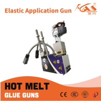 Applicateur de colle thermofusible personnalisé, pistolet à fil élastique pour la fabrication de couches, produits sanitaires et solutions pour l'industrie médicale