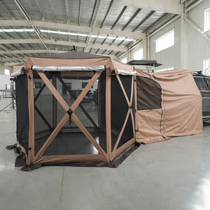 Thiết bị ngoài trời di động có thể gập lại connectable cổng sau tán cắm trại xe phía sau lều SUV van mái hiên lều cho cắm trại - Product Image 1