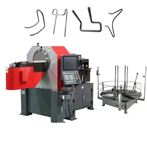 Puede procesar gráficos tridimensionales máquina dobladora de alambre CNC máquina dobladora de acero inoxidable