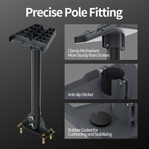Starlink Gen3 Schotel Dak Montage Grey Plastic Kit V3 <span class=keywords><strong>Pole</strong></span> Mount Pijp Adapter Met Draaipaal - Product Image 5