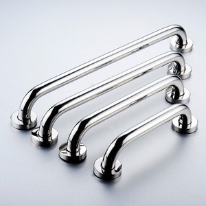 Barra de Agarre de Acero Inoxidable 304 Antideslizante para Baño, Modelo Recto 201, Superficie Pulida - Product Image 1