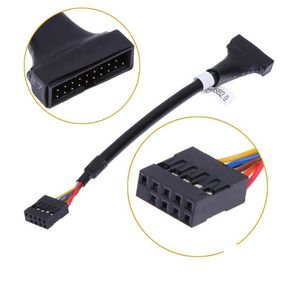 20/19 pines <span class=keywords><strong>USB</strong></span> 3,0 a 9 pines <span class=keywords><strong>USB</strong></span> 2,0 Cable de placa base conector de Cable de ordenador 19 pines USB3.0 macho a 9 pines USB2.0 adaptador hembra - Product Image 6
