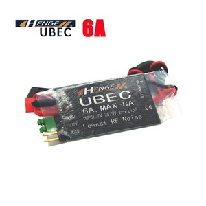 HENGE 4A 6A 8A 12A UBEC 5V 6V 7,4 V interruptor Modelo BEC estabilizador de voltaje para <span class=keywords><strong>RC</strong></span> aviones barco batería Drone ESC modelo Accesorios - Product Image 4