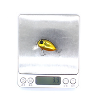 AOCLU Flottant Flottant Crankbait 30mm 3.9g Mini Leurre de Pêche Hochet pour la Pêche à la Truite Basse
