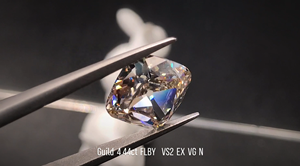 Diamante Coltivato in Laboratorio Certificato IGI, Taglio <span class=keywords><strong>Old</strong></span> Mine, 4.44ct, Colore FLBY, Purezza VS, Senza Conflitti, per Gioielleria Moderna - Product Image 3