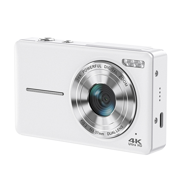 Sonida OEM 4k 64mp 1/3.06 Inch Auto Focus Mirrorless Digital Camera for Kids Photography 1050mAh Battery