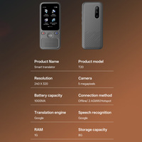 Traducteur photo intelligent DeepSeek alimenté par l'IA, écran IPS, traduction en français, espagnol, japonais, appareil de traduction pour Amazo