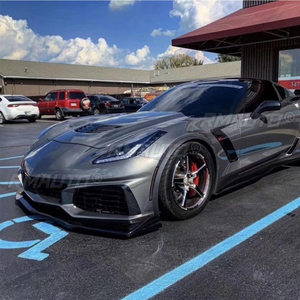 สปอยเลอร์กันชนหน้ารถยนต์ ชุดแต่งส่วนล่าง สำหรับ Chevrolet Corvette C7 รุ่นดัดแปลง Zr1 ปี 2014-2019 - Product Image 2