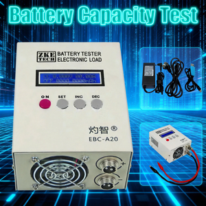Oferta Especial: Analizador de Capacidad de Baterías Zketech EBC-A20 5A (Carga) 20A (Descarga) 85W para Baterías de Iones de Litio y Plomo-Ácido, Herramienta de Diagnóstico - Product Image 6
