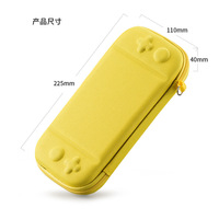 Étui de transport noir pour / Lite avec étui de rangement en EVA, garantie 1 an, compatible avec la manette de jeu JoyCon Pro