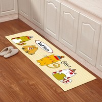 Meilleures ventes tapis de sol de cuisine de haute qualité anti-slip.anti-oil et anti-fatigue pouvant être personnalisé à motifs