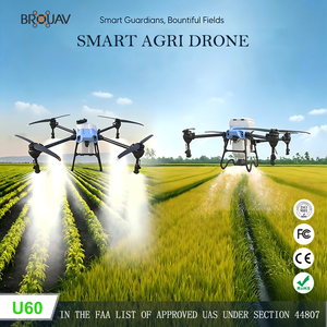 Drones agricoles pour la fertilisation, pulvérisation et épandage double usage, drone agricole pour l'épandage de granulés d'engrais, UAV - Product Image 2