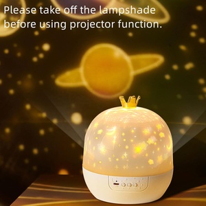 Kids Cute Cartoon 360&deg; Rotation Ocean Starry Projector Night <strong>Light</strong> Baby Nursery Toys Gift Star Projector Night <strong>Light</strong> - Product Image 5