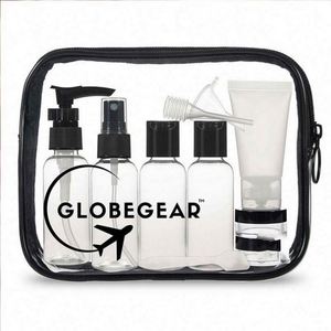 Bolsa de Cosméticos Transparente Impermeable de Viaje con Cierre y Logotipo Personalizado, Organizador de PVC Transparente para la Playa - Product Image 1