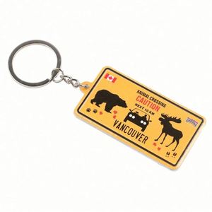 <b>Custom</b> Blank Metal Keyring Vintage Tinplate <b>Keychain</b> for Promotion - Product Image 4