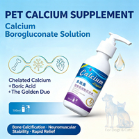 Suplemento Dietético Líquido Natural y Orgánico para Mascotas, Vitamina D y Gluconato de Calcio para Perros/Gatos, Mejora la Absorción de Calcio, Marca Privada al por Mayor