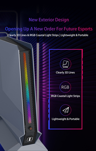 X800 Industrial Mini PC de escritorio Diseño sin ventilador 12th Gen Intel I9 12900H RTX <span class=keywords><strong>DDR4</strong></span> Memoria EE. UU. Enchufe Gaming Efecto de luz de respiración - Product Image 2