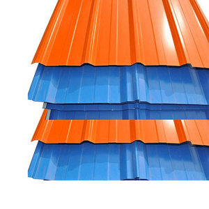 Hojas corrugadas de colores, hojas corrugadas de construcción de techo en forma de onda, hojas de acero corrugado galvanizadas personalizables - Product Image 4