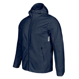 Áo khoác bóng đá mùa đông tùy chỉnh chất liệu cotton, áo khoác dày có khóa kéo nửa thân, áo khoác bóng đá chống gió, bộ đồ thể thao chống gió - Product Image 2