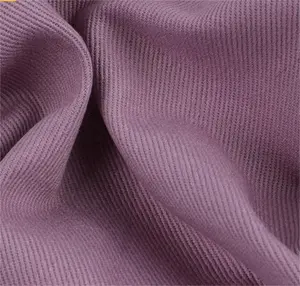 China Supplier 85% Polyester 15% Viscose Woven Fabric 150gsm Soft And Comfortable Twill TR Fabric