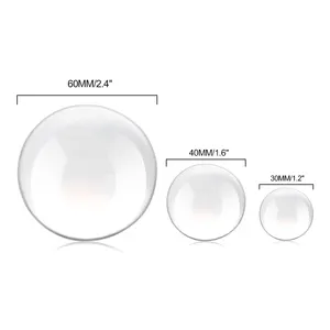 水晶工厂定制透明水晶彩色K9透明水晶玻璃球圆形魔术摄影球荣誉