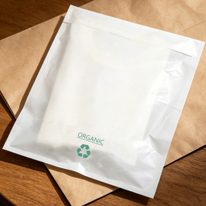 Bolsas <span class=keywords><strong>de</strong></span> Papel Glassine Biodegradables, Autosellables, Impresión Personalizada, Bolsas Ecológicas para Ropa, Blancas, Compostables, GRS, Venta al Por Mayor - Product Image 2