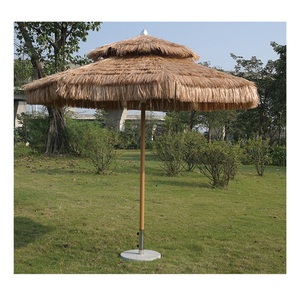 Techo de Hojas de <span class=keywords><strong>Palma</strong></span> Artificiales para Gazebo Hawaiano, Sombrilla de Paja, Simulación de Techo de Paja de Plástico - Product Image 2