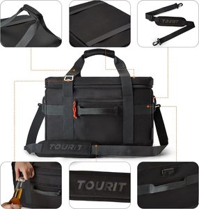 Sac isotherme portable grande capacité pour pique-niques et camping, sac à dos isotherme avec bandoulière, échantillon gratuit - Product Image 3