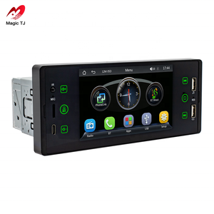 <span class=keywords><strong>Reproductor</strong></span> Estéreo para Auto 2DIN con GPS, CarPlay y Android Auto, Pantalla LCD Táctil de 5'' con Resolución 800x480, USB, para el Tablero del Auto - Product Image 3
