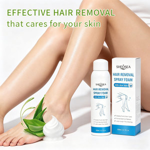 Spray <span class=keywords><strong>mousse</strong></span> <span class=keywords><strong>dépilatoire</strong></span> rapide et indolore à l'aloe vera, hydratant, pour femmes et hommes, tous types de peau - Product Image 6