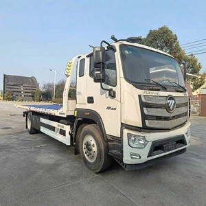 Foton 4x2 <b>Flatbed</b> Tow <b>Truck</b> Wrecker 4 Ton Municipal Tow <b>Truck</b> Underlift Road Recovery Tow <b>Truck</b> - Product Image 2